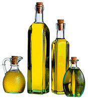 Oilve oil in bottles