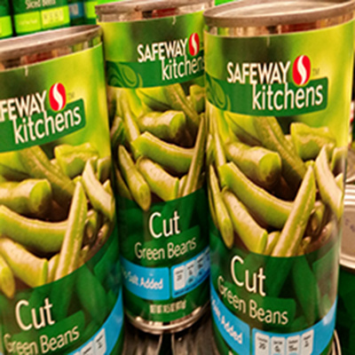 Green Beans (canned) don't require kosher supervision