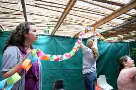 Building your succah right after Yom Kippur is over is a custom