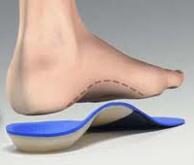 Orthotics are sometimes helpful for foot pain
